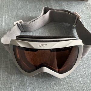 Giro Gray and Brown Snow Goggles